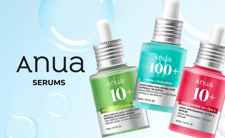 محصولات برند anua