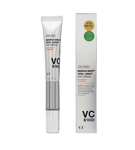 کرم دور چشم ویبرهدار VT Reedle Shot Vita-Light اصل پارسا بیوتی