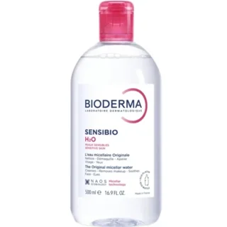 خرید میسلار واتر صورتی بایودرما Sensibio H2O 500 میل | پارسا بیوتی