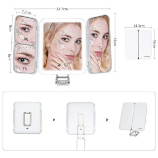 آینه آرایشی نور دار هیوندای