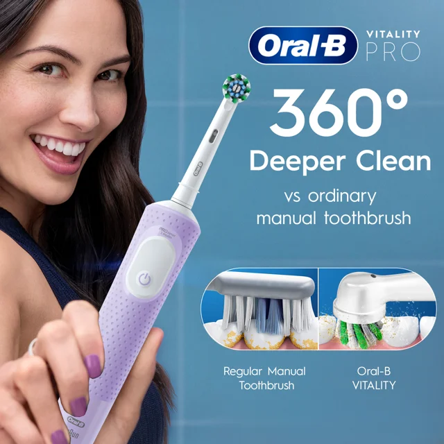 مسواک چرخشی اورال بی مدل Vitality Pro
