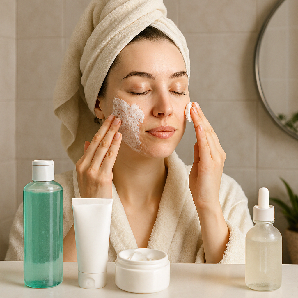 راهنمای کامل مراقبت از پوست خشک، چرب و حساس (روتین علمی و کاربردی)