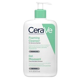 ژل شستشوی صورت سراوی Foaming Cleanser | مناسب پوست نرمال تا چرب 473میل