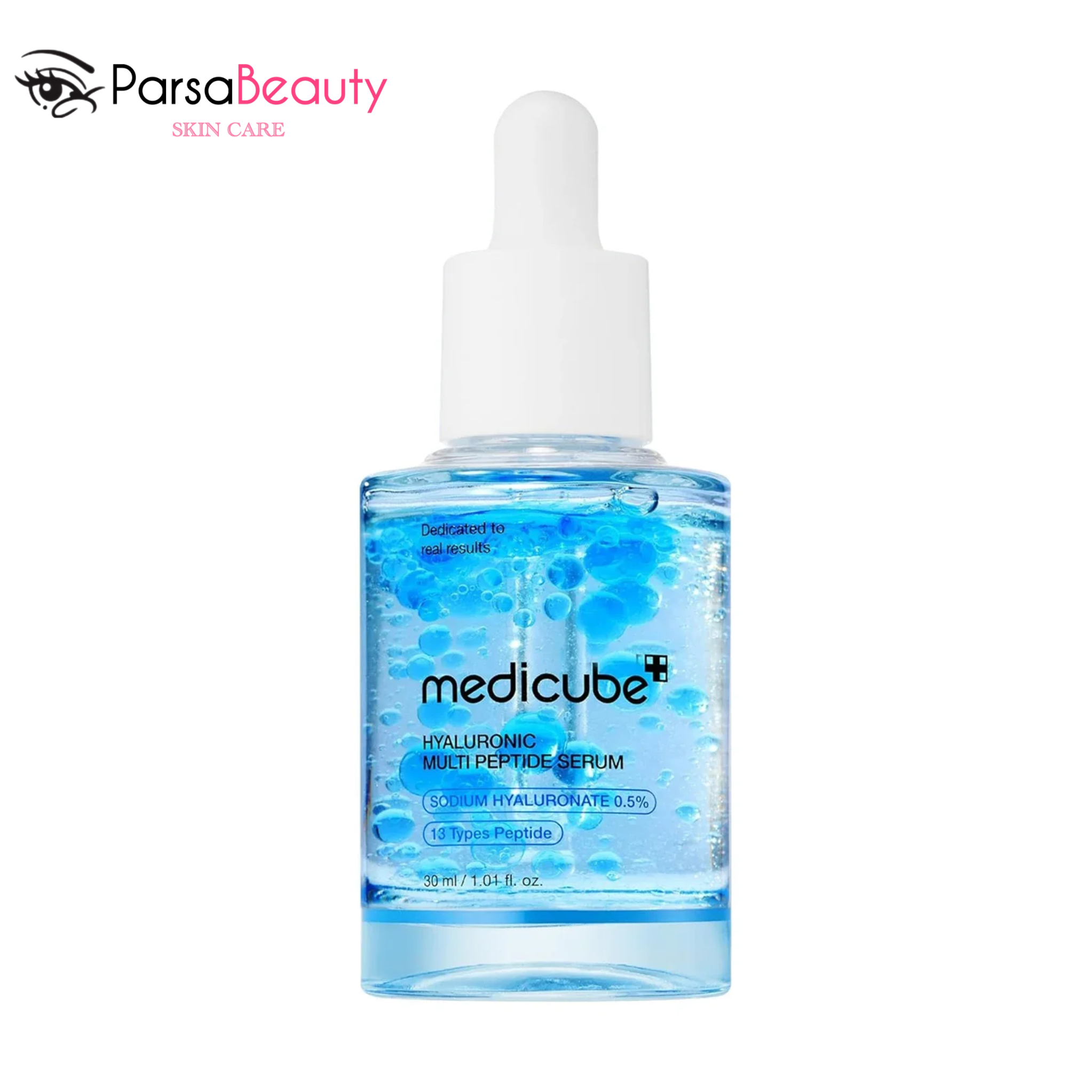 سرم هیالورونیک مولتی پپتاید آبرسان عمیق و جوانساز مدی کیوب 30میل MediQube Multi-Peptide Hyaluronic Serum اصل | افزایش رطوبت و استحکام پوست
