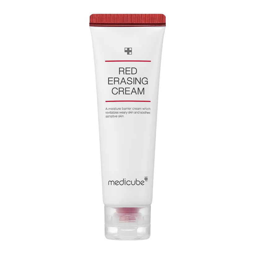 کرم مرطوب‌کننده ضدجوش و آکنه مدی کیوب Red Erasing Cream 100 میل Medicube اصل | کاهش قرمزی، کنترل چربی و پیشگیری از جوش