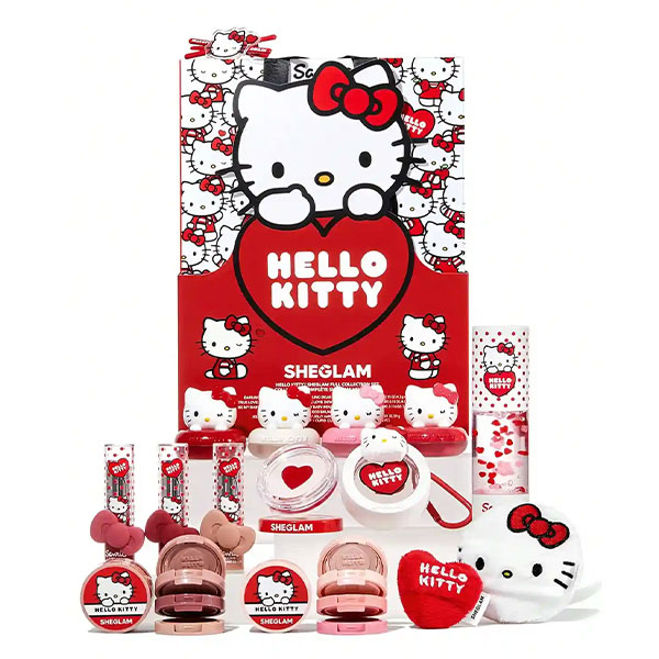 پک هلو کیتی شیگلم | مجموعه آرایشی SHEGLAM Hello Kitty Collection