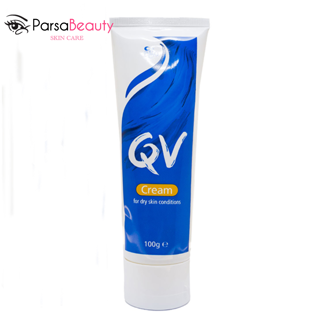 مرطوبکننده و آبرسان QV برای پوست خشک و حساس | رفع خشکی، کاهش التهاب و مراقبت روزانه پوست با فرمول ت