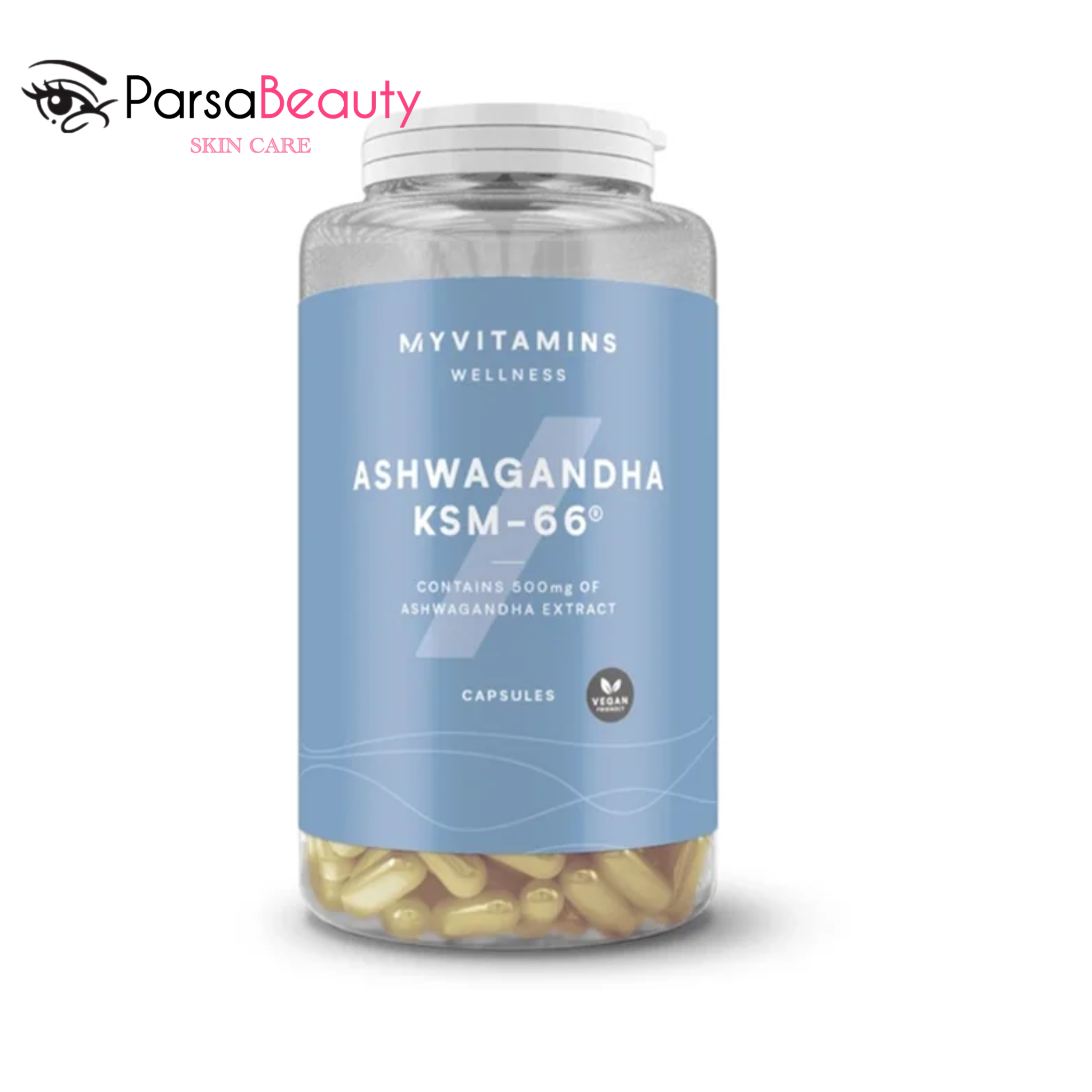 مکمل آشواگاندا مای ویتامینز KSM-66 ظرفیت ۳۰ عدد کپسول اصل