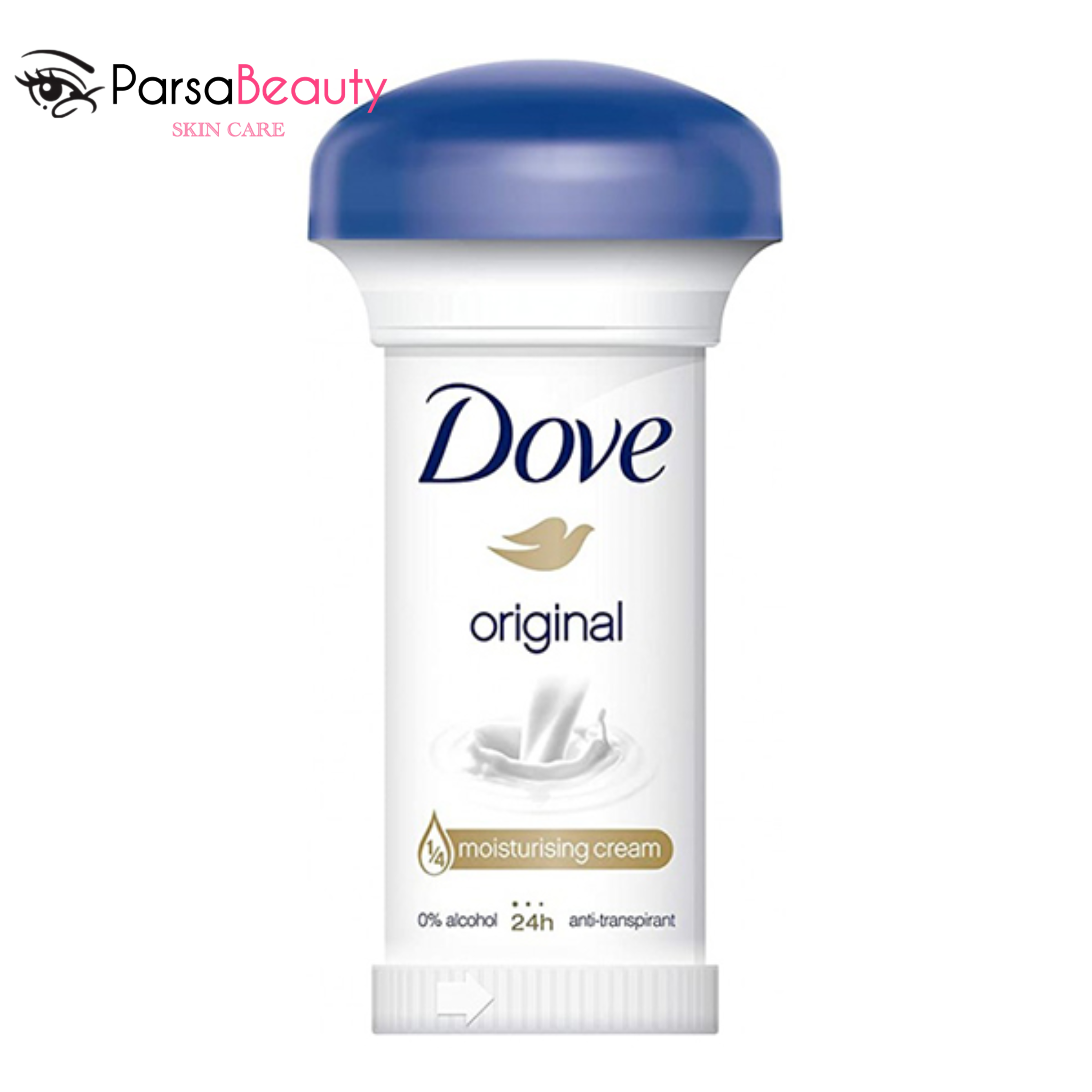 مام کرمی قارچی داو Dove Original – ضد تعریق و نرم‌کننده پوست