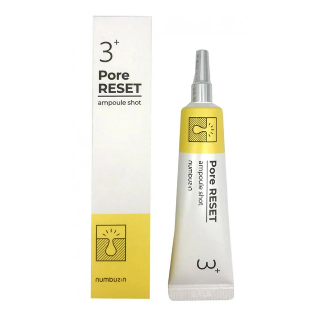 آمپول بازسازی‌کننده و کوچک‌کننده منافذ نامبوزین  NO.3 Numbuzin اصل | ترمیم‌کننده، صاف‌کننده و تقویت بافت پوست