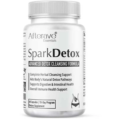 کپسول سم‌زدایی بدن Spark Detox افترایو 60 عددی پاکسازی و سلامت گوارش اصل