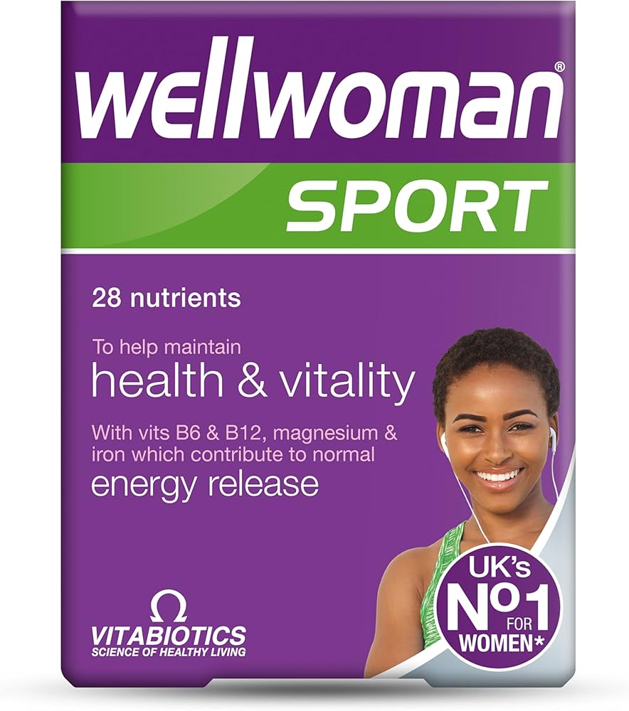 کپسول ول وومن اسپرت ویتابیوتیکس Wellwoman Sport | مکمل تخصصی بانوان ورزشکار اورجینال انگلیسی