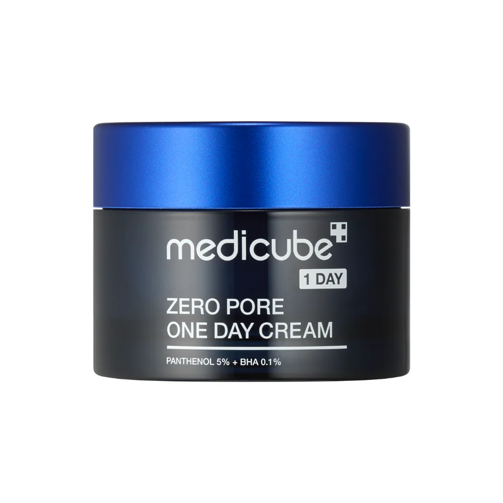 کرم مرطوب کننده کنترل کننده منافذ زیرو مدی کیوب Medicube Zero Pore Cream اصل | کوچک‌کننده منافذ و تنظیم چربی پوست