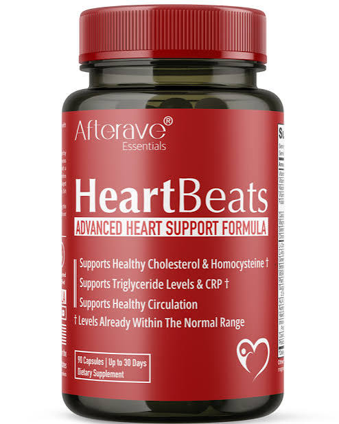 قرص هارت بیتس افترایو (AfterAve Heart Beats) تقویت قلب 90 عددی اصل