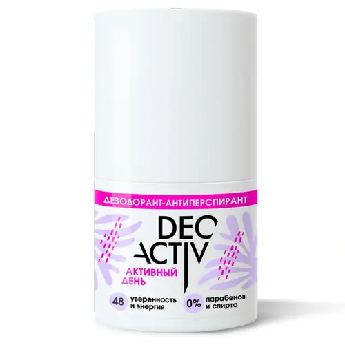 مام رول ضدتعریق Active Day | محافظت طولانی‌مدت و پوست نرم 50 میلی‌لیتر