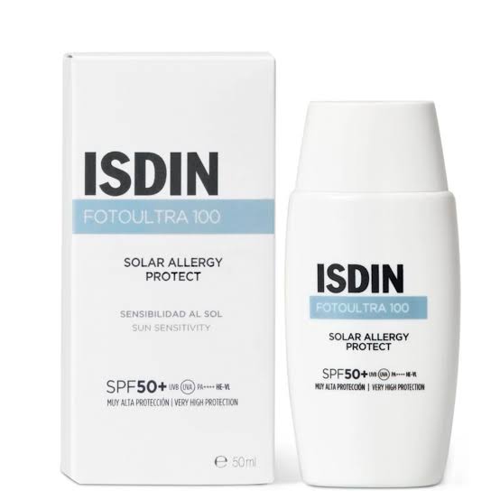 ضد آفتاب سولار آلرژی ایزدین SPF 50+ 50 میل | محافظ پوست حساس