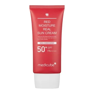 کرم ضد آفتاب مرطوب کننده مدی کیوب SPF50 اصل 50 میل | آبرسان و محافظ پوست