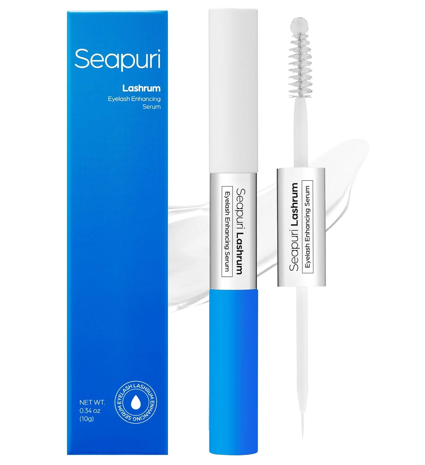 سرم تقویت مژه سیپوری Seapuri اصل کره‌ای | افزایش طول، ضخامت و پرپشتی مژه‌ها