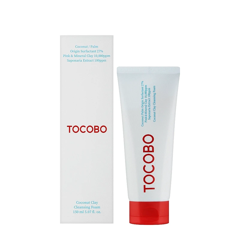 خرید فوم شستشو کوچک کننده منافذ خاک رس و نارگیل توکوبو اصل 150 میل