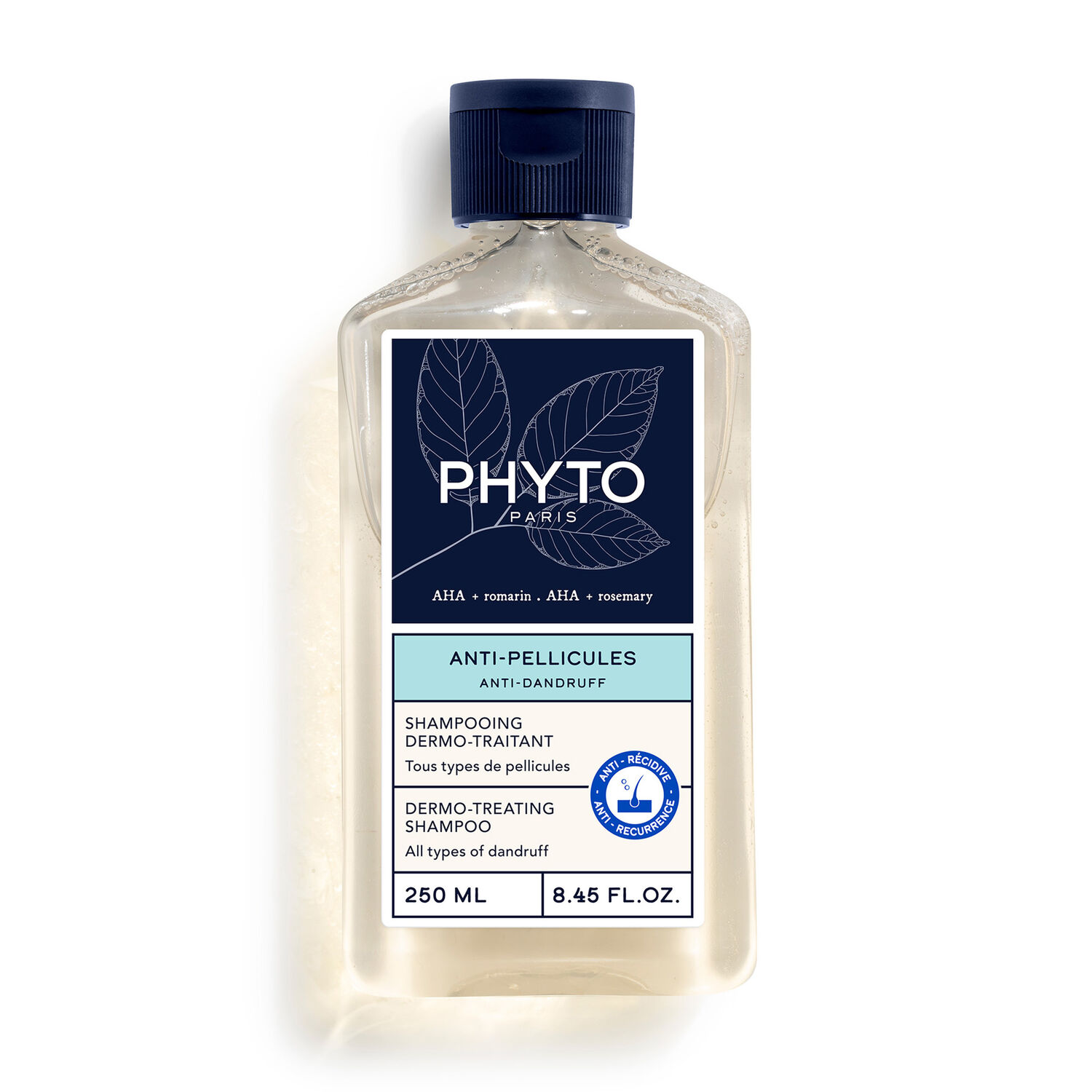 شامپو ضد شوره فیتو Phyto Anti-Dandruff | پاک‌کننده و تنظیم‌کننده پوست سر 250ml