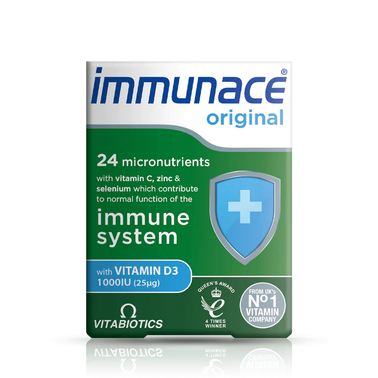 قرص تقویت سیستم ایمنی ایمیونس ویتابیوتیکس Immunes | مکمل انگلیسی اصل برای افزایش مقاومت بدن