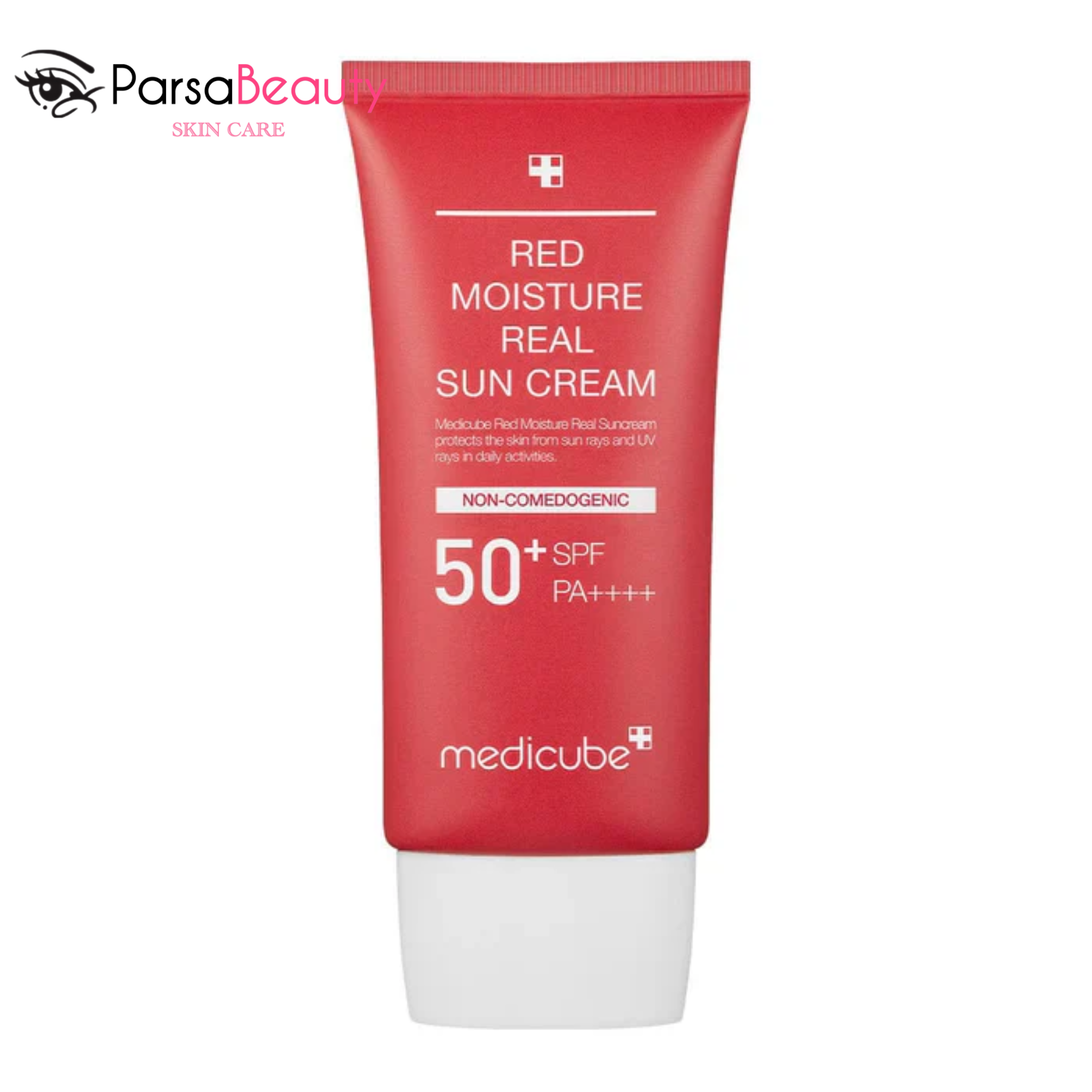 کرم ضد آفتاب مرطوب کننده مدی کیوب SPF50 حجم ۵۰ میلی لیتر