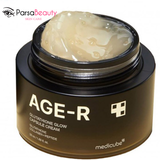 کرم لیفت و آبرسان کپسولی AGE-R مدیکیوب | سفتکننده و جوانساز پوست – 50 میلیلیتر