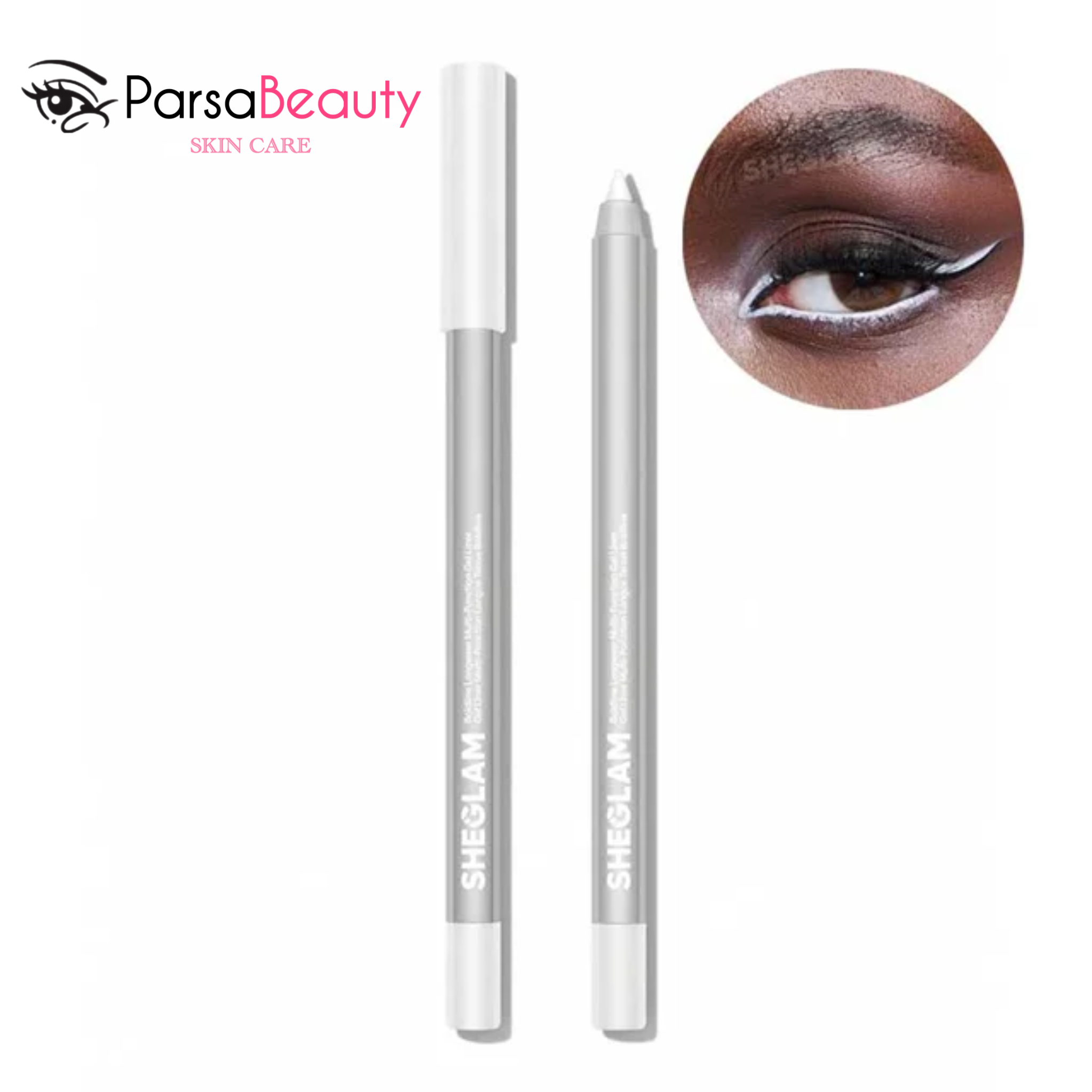 خط چشم ژلی شیگلم مدل Boldline Longwear رنگ سفید White اصل