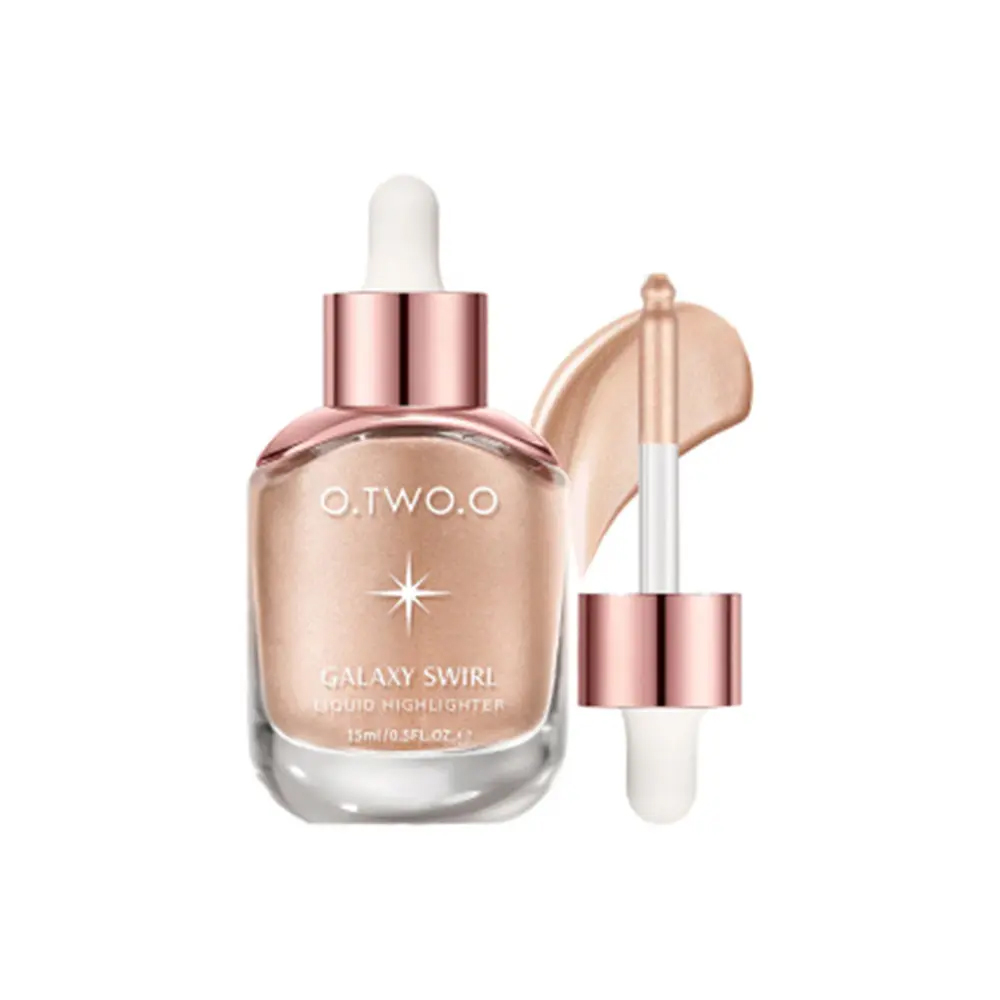 هایلایتر مایع گلکسی O.TWO.O رنگ Sunlight | درخشش طلایی گرم و آفتابی برای چهره‌ای شاداب