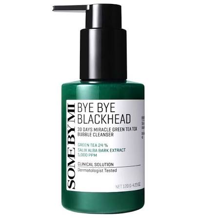 ماسک حبابی چای سبز سام بای می Bye Bye Blackhead 120 گرم | پاک کننده جوش سرسیاه و منافذ