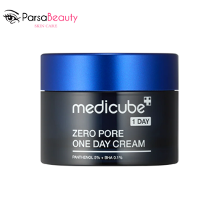 کرم مرطوب کننده کنترل کننده منافذ زیرو مدی کیوب Medicube Zero Pore Cream اصل | کوچککننده منافذ و تن