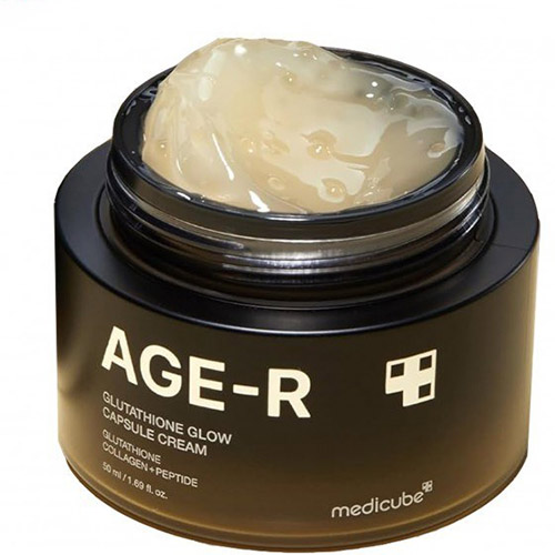 کرم لیفت و آبرسان کپسولی AGE-R مدی‌کیوب | سفت‌کننده و جوانساز پوست – 50 میلی‌لیتر