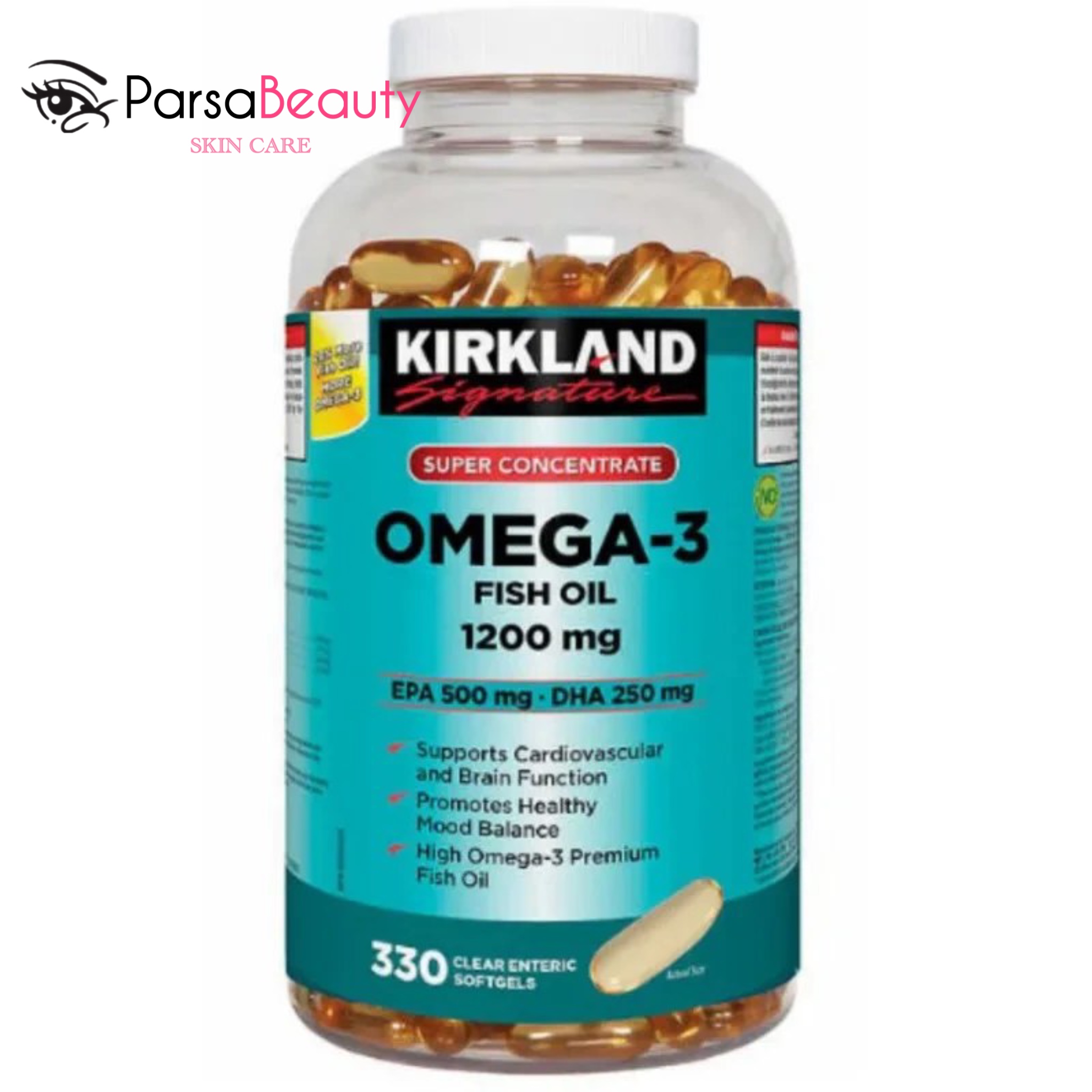 امگا 3 امریکایی کرکلند 1200mg (330 عددی) Kirkland Omega-3