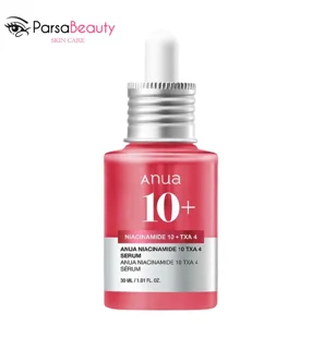 سرم ضد لک نیاسینامید 10% و ترانگزامیک اسید 4% آنوا 30 میل | روشنکننده و یکنواختکننده پوست