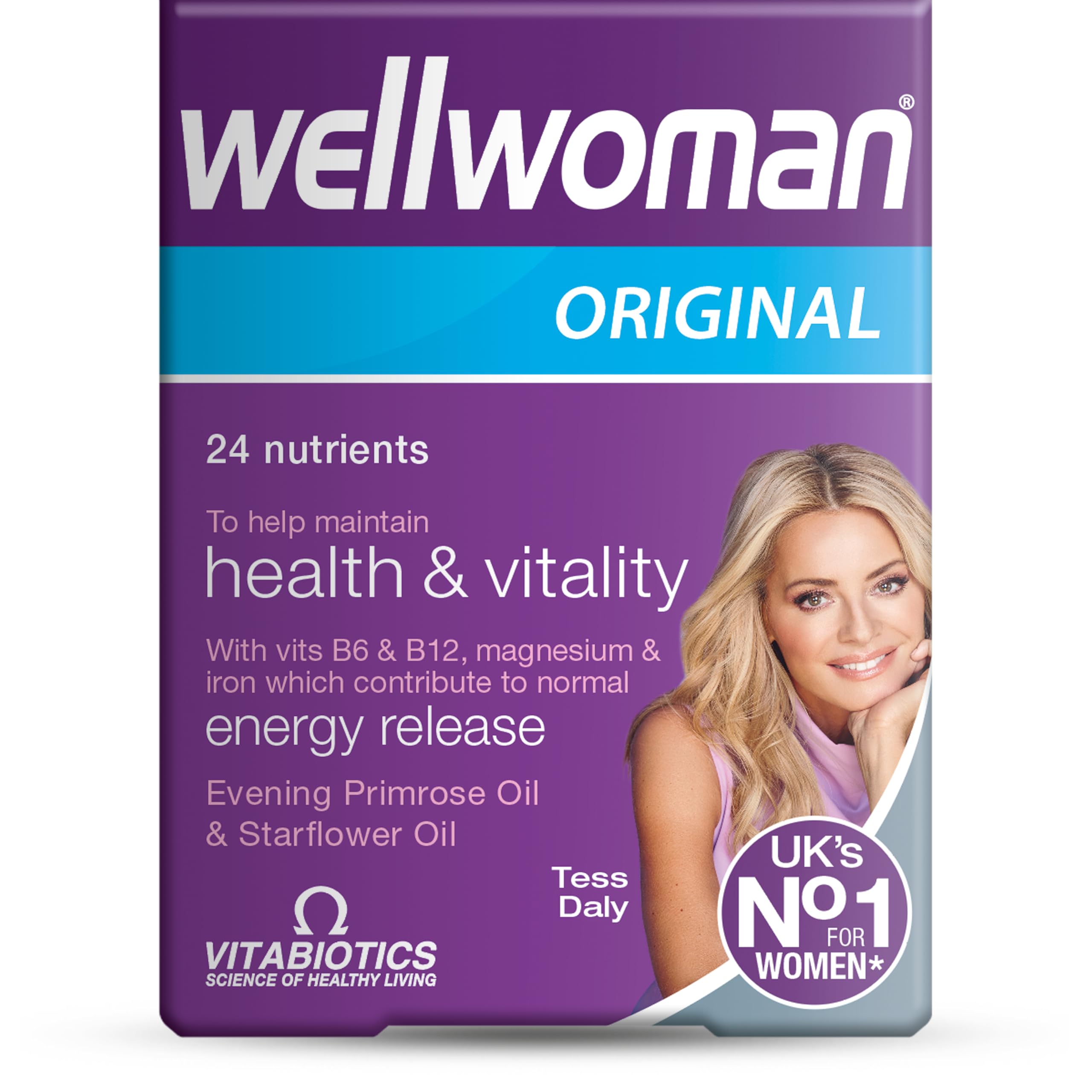 کپسول ول وومن اورجینال ویتابیوتیکس Wellwoman Original | مکمل تقویتی کامل بانوان با ویتامین‌ها و مواد معدنی 30عدد
