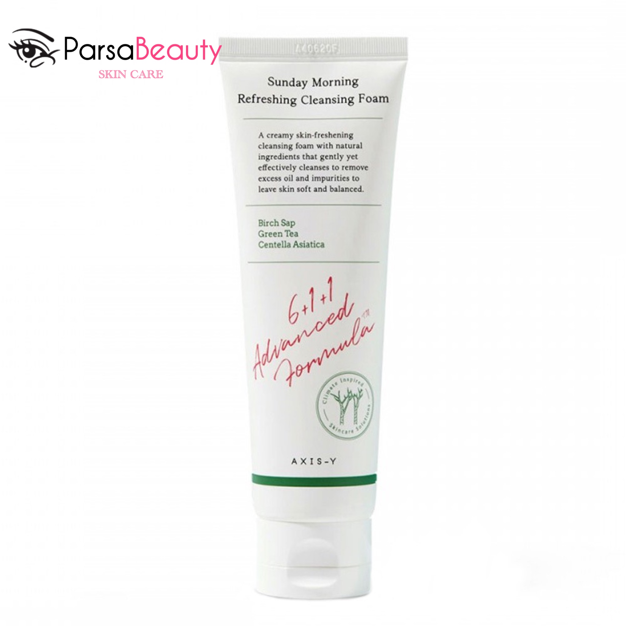 فوم شست و شو ضدآکنه اکسیس وای 120میل AXIS-Y Anti-Acne Foam Cleanser اصل | شوینده کنترل چربی و کاهش جوش