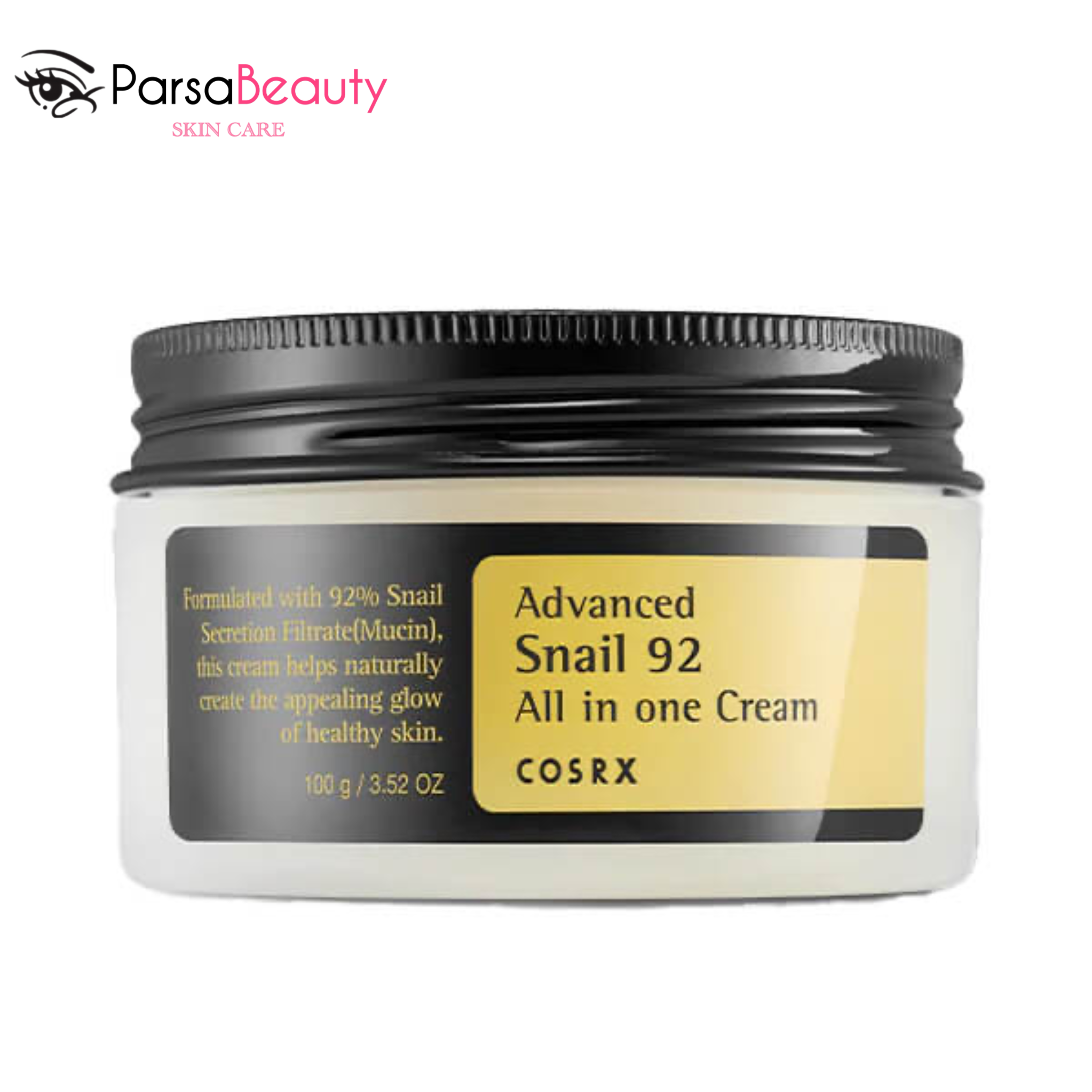 کرم ابرسان و روشن کننده حلزون Snail 92 - اصل 100% اورجنیال